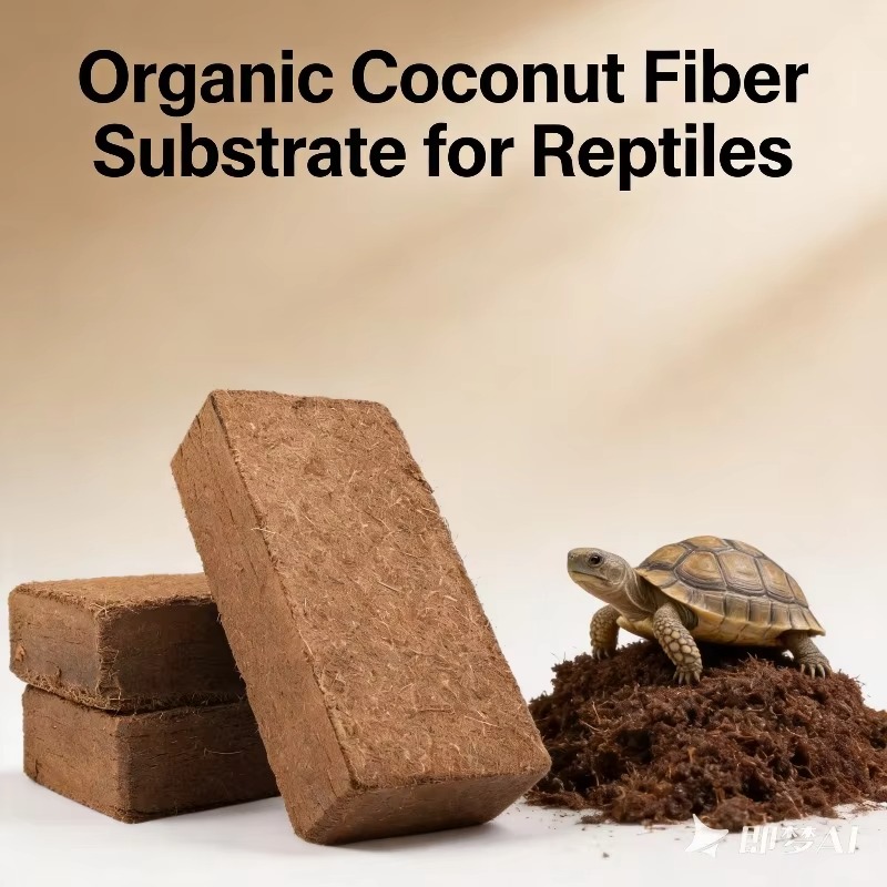 Sphagnum Moss Dry - Substrato para Répteis: Tijolo de Fibra