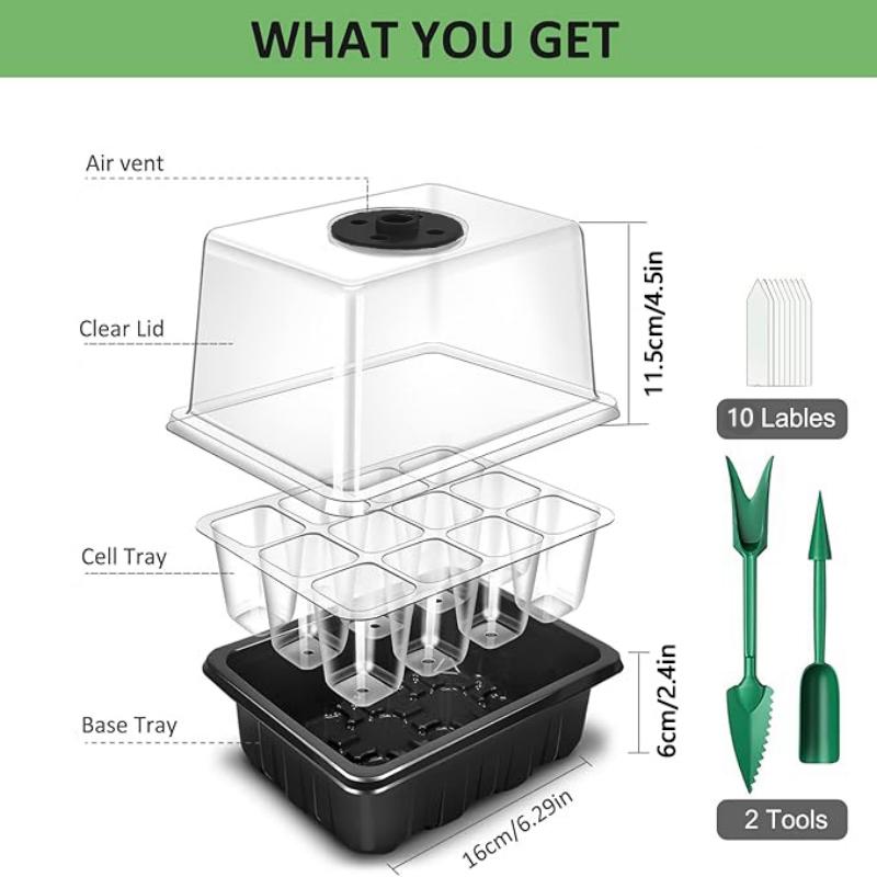 Bandeja para germinação de sem - Humidity Dome Kit avaliação e preço